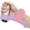 Générique Badminton Grip Corrector - Wrist Support Training Aid | Racket Grip Tool | 30 x 4 cm, Lightweight Water Cotton e PE, 35 g Total Weight, Wrist Positioning Support, Single Player Practice Aid for