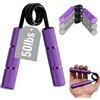 LISTHEN Handgripper per Rinforzo Presa Dita, Gripper per Ginnastica Mani e Polsi, Stringimano ideali per Braccio di Ferro, Fitness e Calisthenics, Arrampicata e Sollevamento Pesi