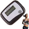 Generisch Pedometro per camminare, digitale, portatile, per fitness | Contapassi per anziani, per escursioni, trekking, allenamento, viaggi