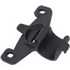 SOESFOUFU 5 Pezzi Supporto Pompa Bici Clip, Fissaggio Saldo, Plastica Nera | Telaio e Base Portaborraccia, Leggero, Semplice da Montare, Adatto a Molte Condizioni Meteo