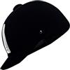 LIFKICH Casco Equitazione Donna Nero in Abs e Velluto, Comodo Traspirante | Gare e Competizioni, Stile Elegante, Accessorio per Sport Equestri, Protezione Testa, Taglia Unica