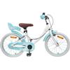 TEKGHUT Bicicletta da 12 pollici, rosa chiaro
