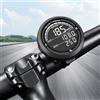 Lurowo Contachilometri per bicicletta senza fili, LCD Retroilluminazione IPX67 Impermeabile Tachimetro con 24 funzioni, Grande schermo Odometro per bici