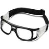 Generic Occhiali sportivi Fascia elastica regolabile Occhiali anti-impatto Occhiali di sicurezza Adatto per basket, calcio, pallavolo Formazione