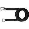 Poystng Bungee Dock Line per ormeggio Barche | Corda elastica da 14 piedi con clip in acciaio inossidabile 316 per l ' uso quotidiano della corda portuale