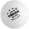 Tibhar Palline da ping pong JPS a 3 stelle, 40 mm, di alta qualità, colore bianco, prodotte in Giappone, perfette caratteristiche di gioco, celluloide, birra pong (35 pezzi)