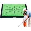 Générique Attrezzature Per Allenamento Golf Tappetino Per Allenamento Altalena | Practice Golf Portatile Per Giardino Interno Esterno Casa Campo Pratica Ufficio Prato