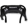 BOOMFIT Sacco Bulgaro PRO Bulgarian Bag 4 Maniglie Senza Sabbia 5-25 kg | La forma a mezzaluna asseconda la rotazione del corpo: allenamento funzionale e rotazionale per core, spalle e presa, 5-25 kg