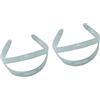 RKJRTK Fascia per maschera subacquea regolabile da 2 lotti, Clear C