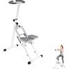 MAGIC SELECT Stepper Fitness Pieghevole con Manubri e Pedali