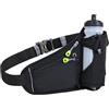 Generisch Marsupio da corsa con porta borraccia, impermeabile, per cellulare, cintura sportiva riflettente con cinghia regolabile, per jogging, fitness, escursionismo