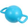 DEARMAMY Kettlebell ad Acqua Doppia Maniglia in PVC Blu per Workout