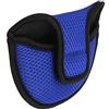 Aoresac Copertura per mazza da golf con gancio e anello, in nylon, con spessa fodera in peluche