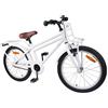 KPOUTRFG Bicicletta da 12 pollici, telaio in acciaio nero