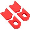 Alomejor 4pcs MTB Road Bike Manovella Protezione Del Braccio Della Copertura Guarnitura Protezione Silicone Crank Boots Protezioni
