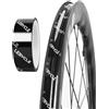 LEBYCLE Tubeless - Nastro adesivo per cerchioni da bicicletta, 25 mm x 10 m | Nastro adesivo in PET per sigillare ermeticamente senza camera d'aria e rimozione pulita su ruote da strada, ghiaia e MTB