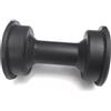 Opatiny Vogatore per sedile a rotelle, 60 mm di larghezza, in plastica, con cuscinetti 608ZZ, liscio e silenzioso, per casa, palestra, fitness, nero