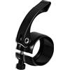 iplusmile Morsetto Reggisella a Sgancio Rapido per Bici, Lega di Alluminio Nero