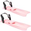 NAMOARLY Pinne da Snorkeling per Adulti Regolabili 39-43 Rosa | Plastica Leggera e Flessibile, per Mare e Piscina, Accessorio Portatile, Taglia, Coppia