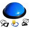 LeeQinersw Ball Palla Equilibrio Tavola Stabilità Pedana Core Training con Corde di Resistenza Rimovibili Superficie con Anelli Concentrici in, Color to 3