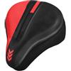 Gettimore Copri sella per bicicletta in gel di silicone, 27 cm, assorbe gli urti | Ergonomico per il design del contorno, distribuzione uniforme della pressione, supporto pelvico, maggiore comfort