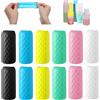 Gtziqa 12 custodie a prova di perdite per contenitori da viaggio | Custodia protettiva in silicone per bottiglie da viaggio, elastica, per vacanze al mare, riutilizzabile