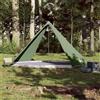 KTHLBRH Tenda Tipi 8 Posti Blu Impermeabile 400x400 cm