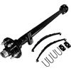 VortexLumen Straight Idler Trailer Axle 3 500LB 72HF 58SC Compatible With Boat