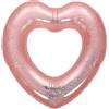 UKCOCO Anello da Nuoto Gonfiabile a Cuore in PVC per Bambine