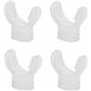 LeeQinersw Boccaglio per Snorkeling Boccaglio Regolatore Boccaglio Immersione Boccaglio Subacqueo in Silicone Morbido Antiallergico Universale per Tubi Standard