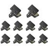 Generic 10 Paia pastiglie Freno Semi-Metalliche for Kukirin G2 G4 G2 Master G3 PRO Scooter Elettrico Bicicletta pastiglie Freno a Disco Resina attrito Parti universali