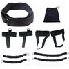 PengGengA Set di fasce di resistenza verticali per allenamento di forza delle gambe, per allenamento di pallacanestro, salto triplo,