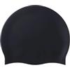 Wiffe Cuffia da nuoto in morbido silicone per piscina, colore: nero