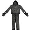 Generic Tuta Estiva da Uomo con Protezione Solare con Cappuccio, Traspirante, ad Asciugatura Rapida, Anti-zanzare, Set da Esterno(Suit:Clothes+Pants+Gloves,S/M)