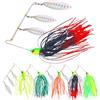 NEIQIUWING Set di 5 esche da pesca con testa di pesce realistica, anti-groviglio