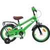 Plumbpyr Bicicletta per bambini con telaio in acciaio e freno a cerchione, per bambini di 2-4 anni, sella ergonomica, parafango, campanello, supporto, riflettori, leggera due ruote per escursioni e