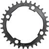 DQZJXVMKLWT Compatibile con la Corona Prowheel 104BCD Accessori | MTB in acciaio tondo 8-12 velocità, 104 mm, 4 bulloni