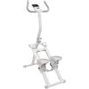 Dofanqing Stepper pieghevole per scale con resistenza regolabile, per allenamento di tutto il corpo, compatto per esercizi cardio, con display LCD, capacità di carico di 120 kg e antiscivolo