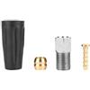 Aoresac Set di tubi flessibili per bicicletta, con inserto connettore a oliva, in acciaio inox e plastica, M355/M395/M445/M446/M447, leggero e robusto, adatto per gli amanti del ciclismo, realizzato