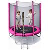 ATAA Trampolino per bambini 185 - Trampolino per bambini con rete di sicurezza ideale per interni ed esterni
