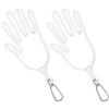 Vexandrie Asciugatrice per telaio supporto per barella | Porta guanti da golf Appendiabiti Keeper Dryer Shaper, Barella per guanti da golf con gancio per borsa da golf,
