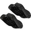 Hemobllo 2 Pezzi Clip Porta Pagaia per Kayak e Barca Gonfiabile in PVC Nero