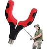 Generic Testa di appoggio per canna da pesca alla carpa, antiscivolo, robusta pinza | Rod Butt Rests Gripper per pesca alla carpa all'aperto Soggiorno lungo Pernottamento Bank Affrontare Sessioni di Pesca Giorno