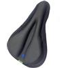 Gettimore Copertura della sella della bicicletta del silicone 29x19cm ammortizzante | Le zone di ventilazione impediscono il sudore, design traspirante, fresca esperienza di guida, flusso d'aria, uso estivo
