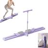 GENERIC Macchina Da Sci Simulata Per Interni, Attrezzatura Fitness Per Allenamento Cosce, Simulatore Di Sci Per Donne, 126x28,5x7 Cm, Per Allenamento Di Glutei E Gambe In Palestra A Casa. Null Basic