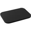 Tabanzhe Rettangolo Yoga Ginocchiera,Ad Alta Densità Schiuma Eser | Tappetino in spugna antiscivolo, portatile, 29 x 19 x 1,5 cm, per donne e uomini, in ginocchio, pilates, palestra, nero
