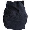 Hemobllo Copertura Nylon Antipioggia in Nero 35l Zaino | Pieghevole e Ultraleggera, Misura Regolabile, per Bici e Arrampicata, Adatta a Zaini Fino a 35l