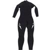 POPETPOP Muta Intera da Donna a Maniche Lunghe, Neoprene Scr Nero S | Immersione e Oceano, Vestibilità Confortevole, Protezione dagli Elementi, Stile Lineare e Coordinato