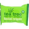 Xpel Tea Tree Cleansing Facial Wipes 25 pz
