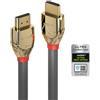 ‎LINDY Lindy - Cavo HDMI 2.1 Gold Line 5 Metri, Cavetto High Speed 10k@120Hz 48G 3D 108